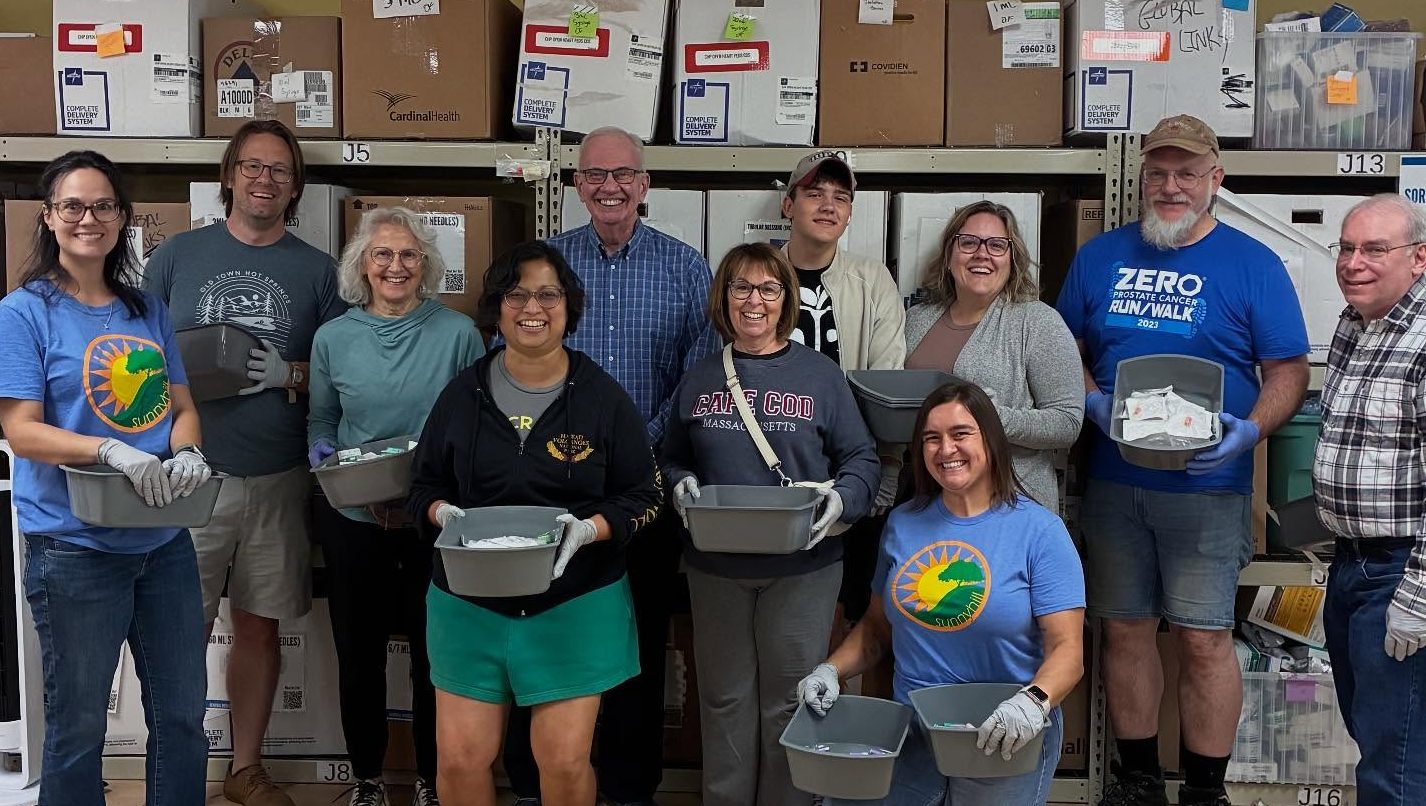 Sunnyhillers volunteering at Global Links