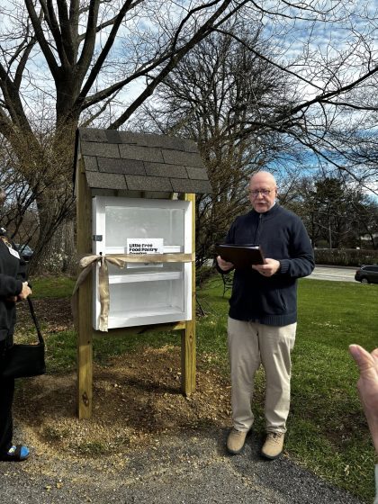 Sunnyhill Free Food Pantry Dedication