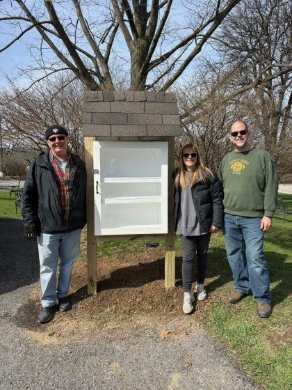 Sunnyhill Free Food Pantry Installation Team